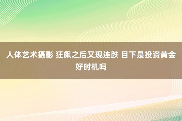 人体艺术摄影 狂飙之后又现连跌 目下是投资黄金好时机吗