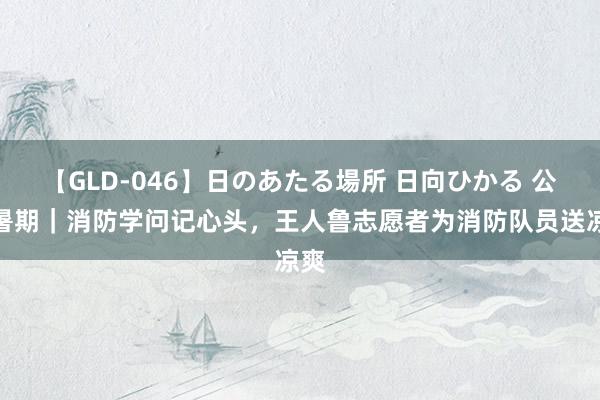 【GLD-046】日のあたる場所 日向ひかる 公益暑期｜消防学问记心头，王人鲁志愿者为消防队员送凉爽