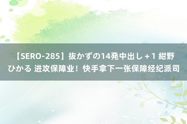 【SERO-285】抜かずの14発中出し＋1 紺野ひかる 进攻保障业！快手拿下一张保障经纪派司