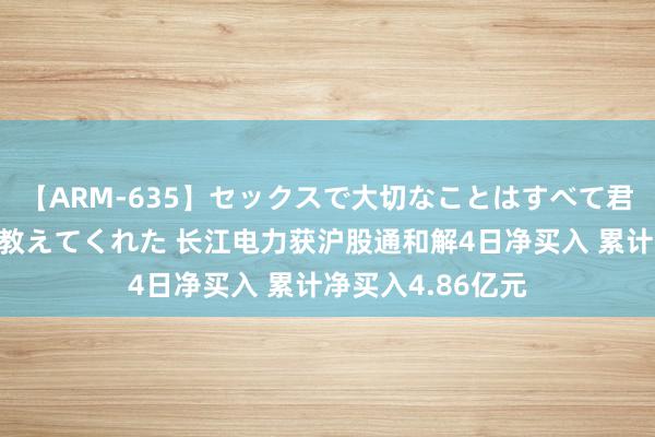 【ARM-635】セックスで大切なことはすべて君とのオナニーが教えてくれた 长江电力获沪股通和解4日净买入 累计净买入4.86亿元